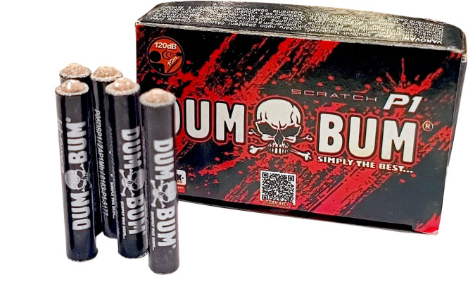 Petardy DumBum P1 škrtací 20ks